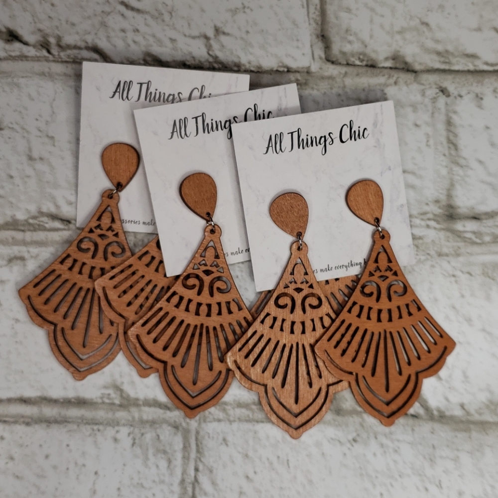 Wooden Earrings